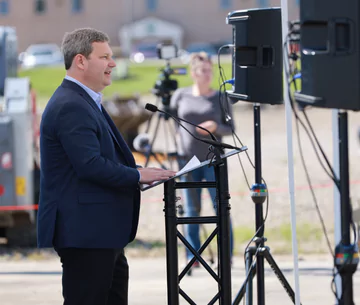 Matrix leader speaking