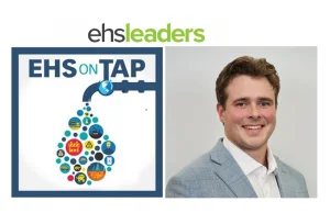 EHS on Tap podcast featuring Matrix Account Manager Jackson Phillips discussing pedestrian detection systems and collision avoidance.