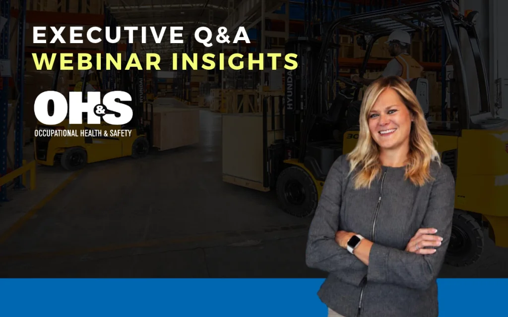 Executive Q&A: Using AI to Build Connected, Insight-Driven Safety Programs
