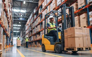 Warehouse safety technology